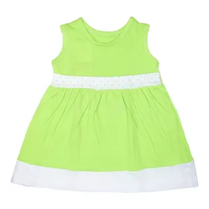 Vestido Cinta de Puntos sin Manga Popchitos